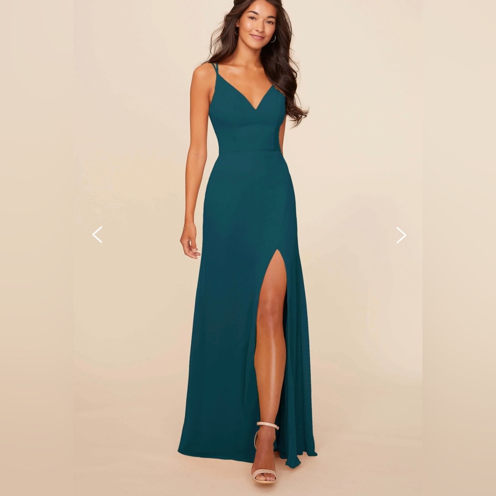Dear Cleo Kinsley Bridesmaid Dress Sz 4 in Peacock